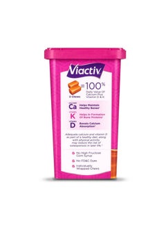 Viactiv Viactiv, Calcium Plus D, Soft Chews, Caramel - 100 soft chews, Pack of 6  - Image 3