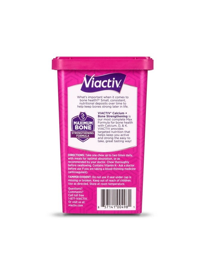 Viactiv, Calcium Plus D, Soft Chews, Caramel - 100 soft chews, Pack of 6 - Image 4