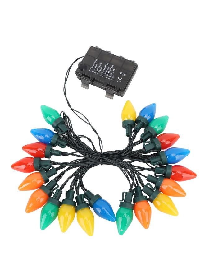NIBEMINENT C9 LED Christmas String Lights 16.4ft 20 LED Waterproof C9 Strawberry Christmas Lights for Outdoor Indoor Outside Patio Wedding Party Decoration  - Image 2