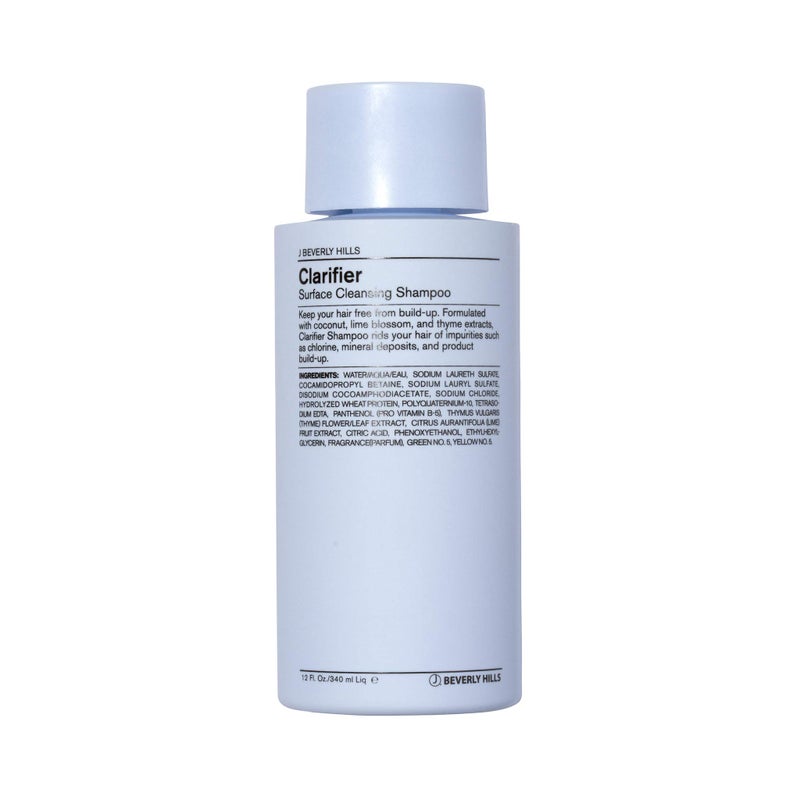 J Beverly Hills J Beverly Hills Blue Clarifier Purifying Shampoo with Coconut Oil to Hydrate Hair, (12 Oz, 32 Oz) 