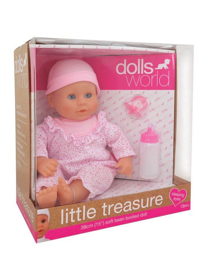 dolls world Little Treasure 38Cm (15") - Pink