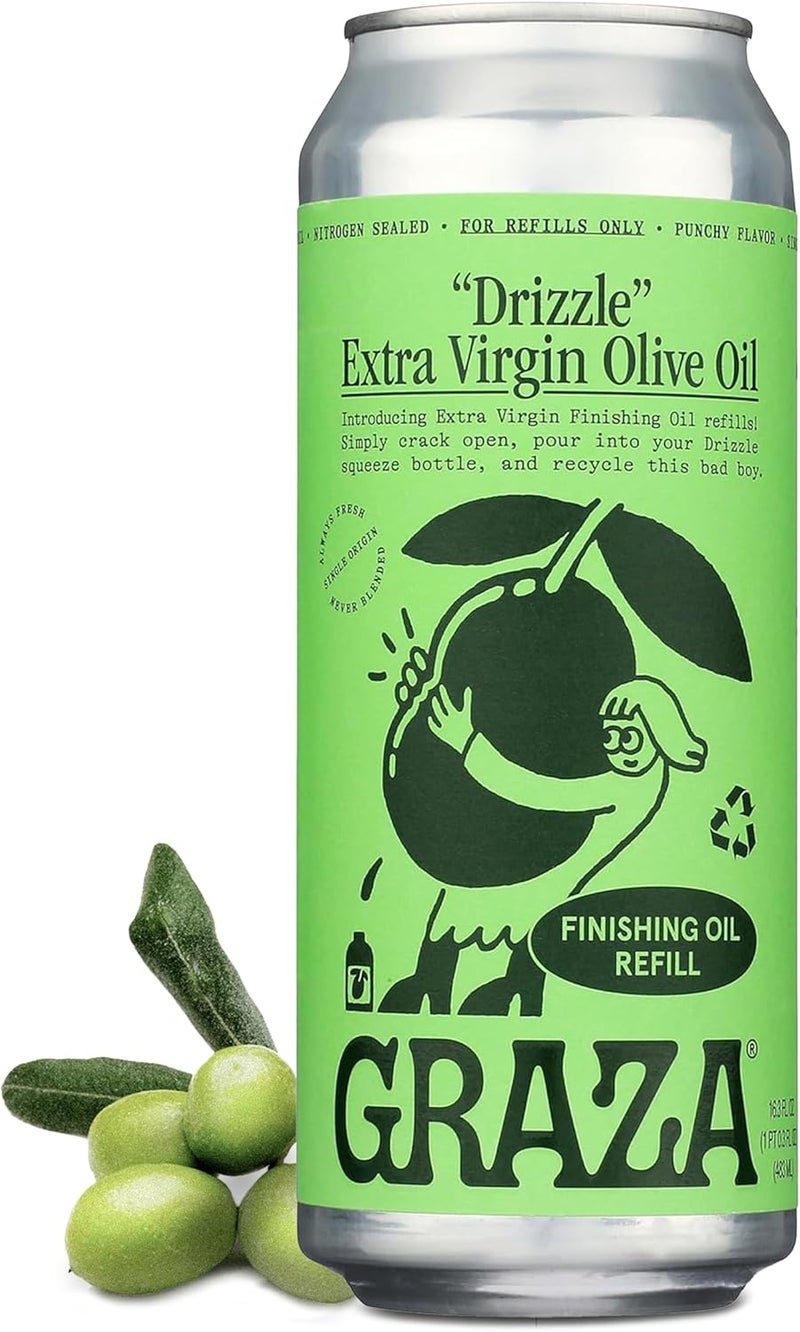 Graza Drizzle Extra Virgin Olive Oil Refill Can - Image 1