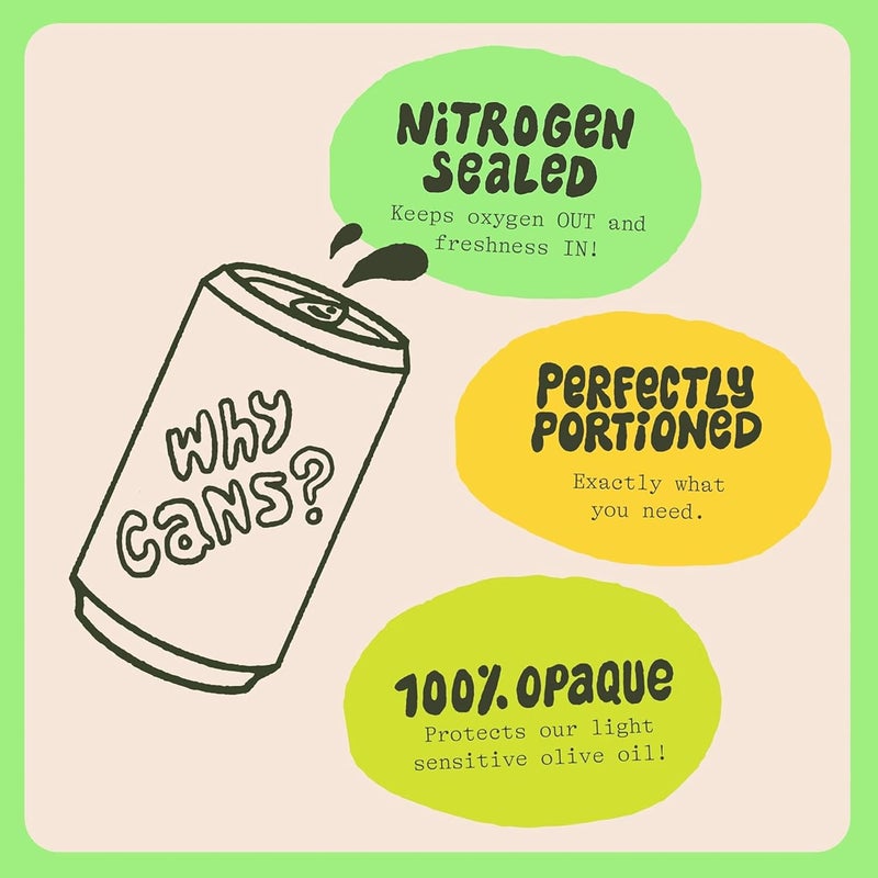 Graza Drizzle Extra Virgin Olive Oil Refill Can - Image 5