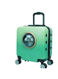 Carrier Stroller With Wheels For Small, Medium, Pets Pet Trolley Box Portable 18 Inch Universal Wheel Travel Box Cats And Dogs Available Pet Box Pet Trolley Box (Green) - pzsku/ZFB6DDE1E676551A1784DZ/45/_/1728281371/a25d71f7-7e37-4dc5-906b-3fb321a3d8b0