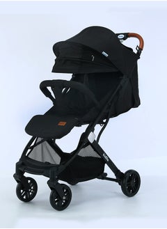 Kidilo Stroller for Baby & Toddlers - Easy Fold & Compact Stroller Black  - Image 1