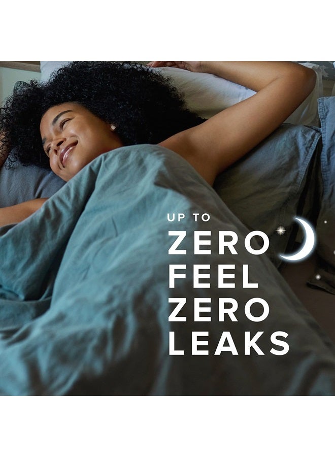 Always Pure Cotton, Feminine Pads For Women, Size 5 Extra Heavy Overnight Absorbency, Multipack, With Flexfoam, With Wings, Unscented, 18 Count x 3 Packs (54 Count total) - Image 4