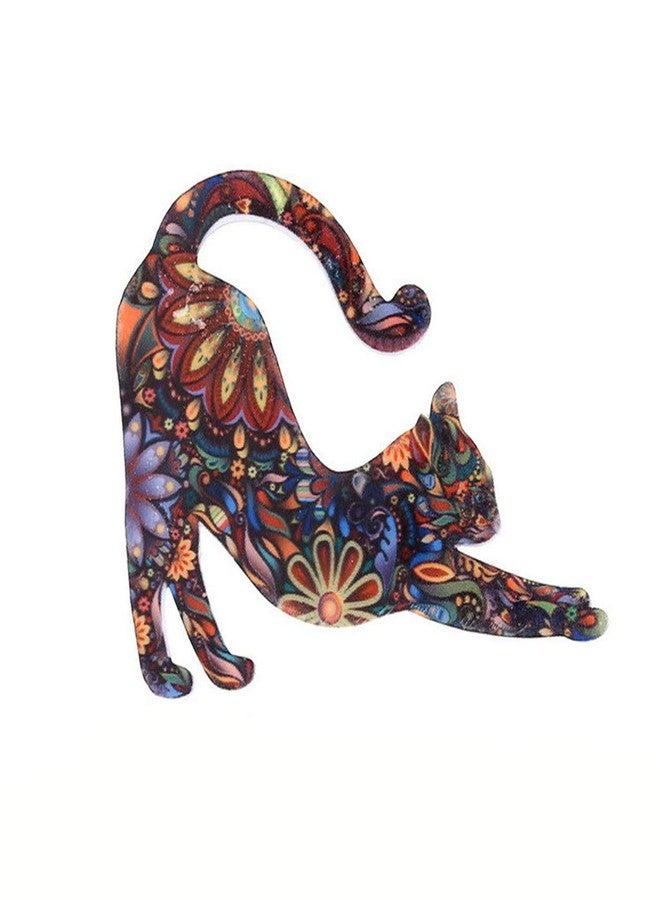 Hithop Premium Graceful Lovely Unisex Cat Brooch Lapel Pin Enamel Badges Accessory - Image 2