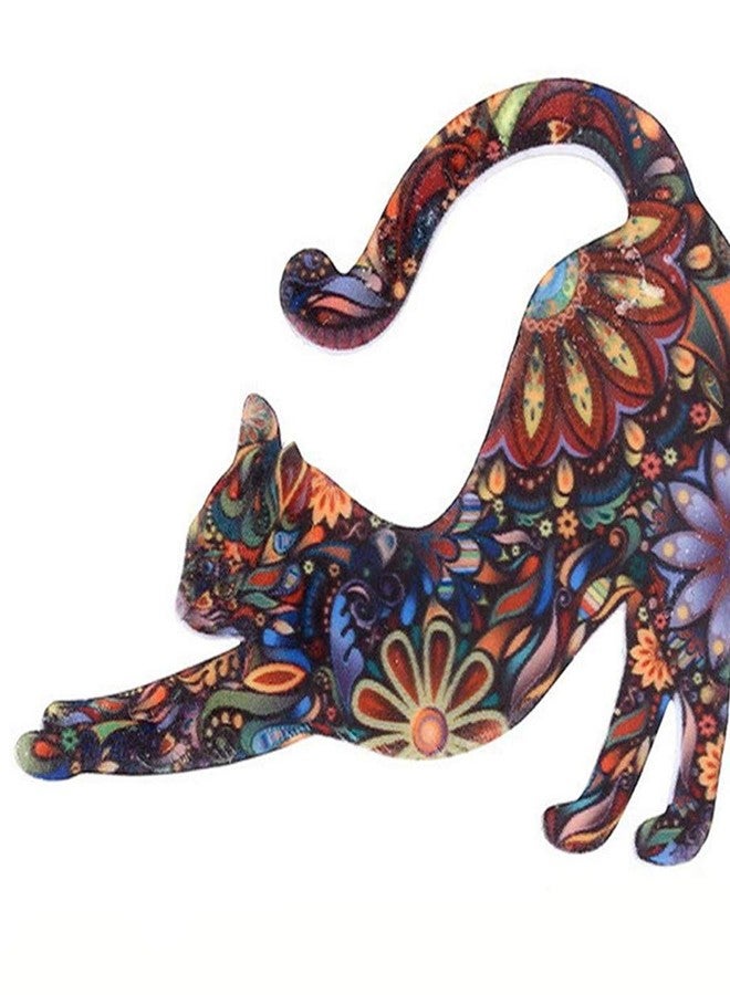 Hithop Premium Graceful Lovely Unisex Cat Brooch Lapel Pin Enamel Badges Accessory - Image 4