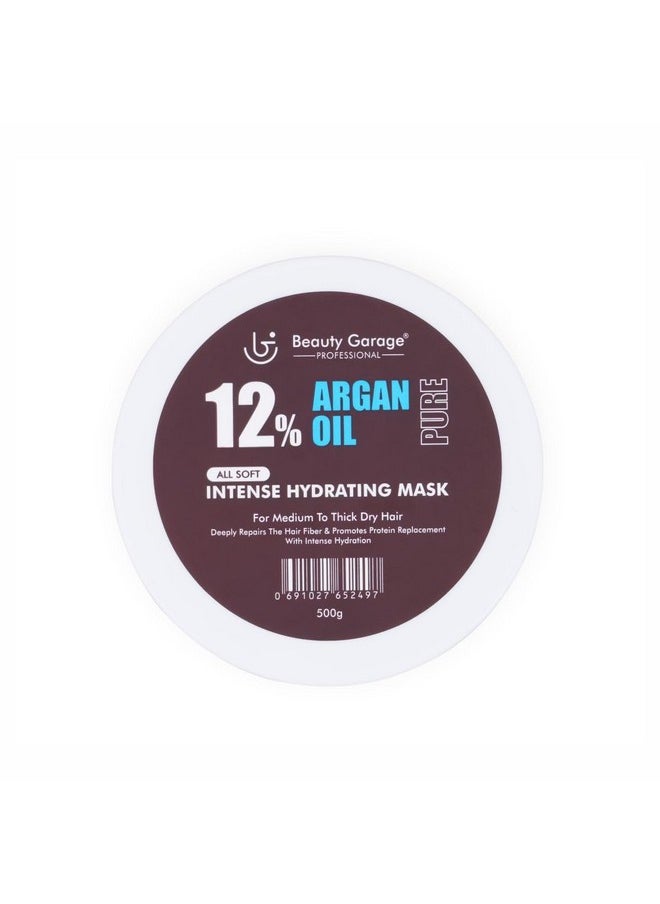 Beauty Garage Moroccan Argan Oil All Soft Intense Hydrating Mask 500Ml  - Image 1