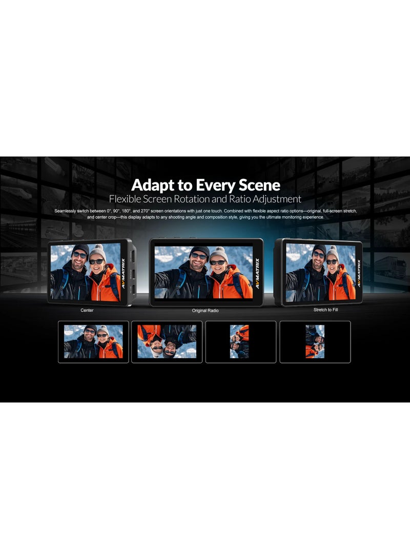 AVMATRIX VM40 Vlog Selfie Monitor. - Image 2
