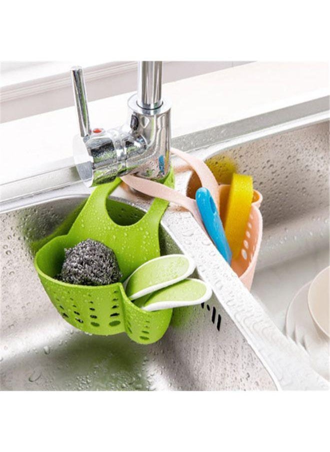 Sharpdo Adjustable Kitchen Storage Basket Green 20x4.5x12cm  - Image 3