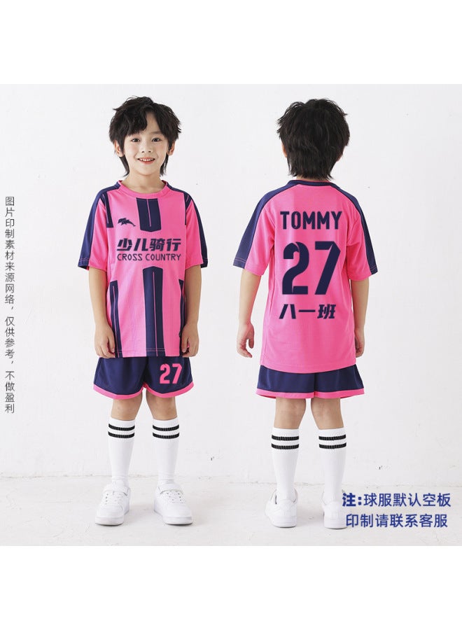 D8106# Pink Football Jersey - Image 1