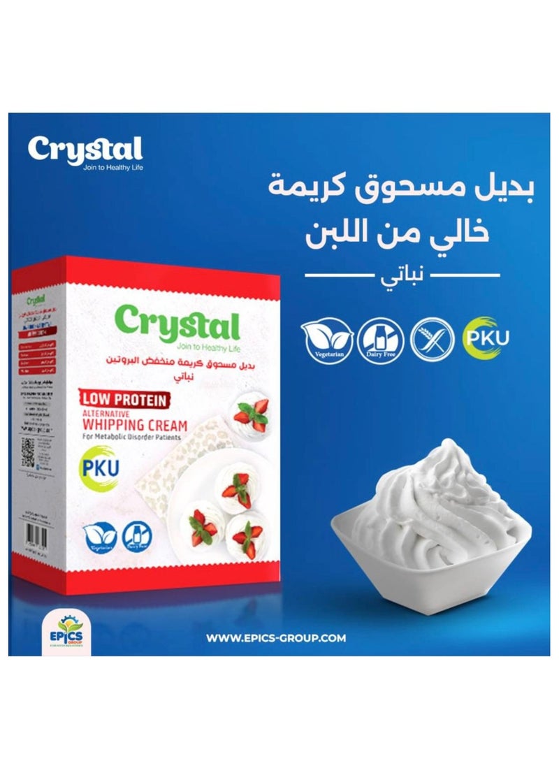 Crystal Vegan Dairy Free Cream Powder Alternative for PKU Patients  - Image 2