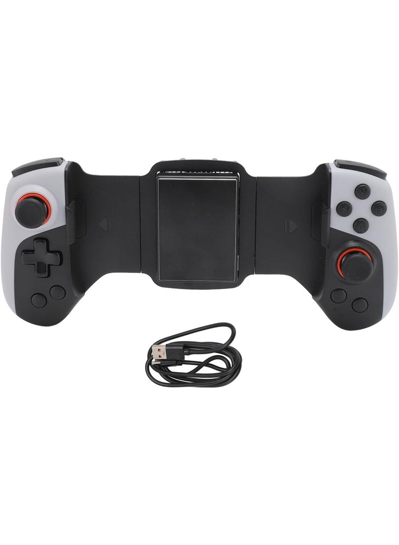 BlueFire Telescopic Wireless Gamepad Controller with Cooling Fan for Android iOS Switch PC White Black - Image 1