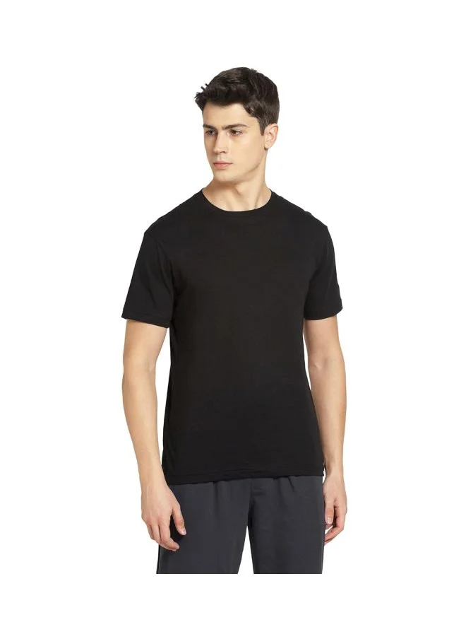 جوكي Jockey 2714 Men Super Combed Cotton Rich Solid Round Neck Half Sleeve T Shirt