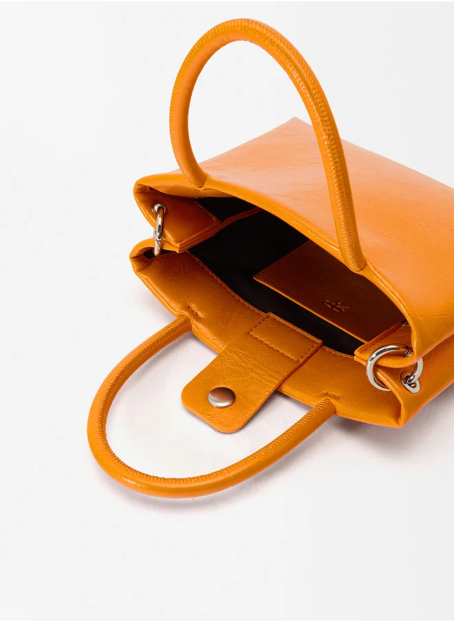 PARFOIS Mini Tote Bag With Crossbody