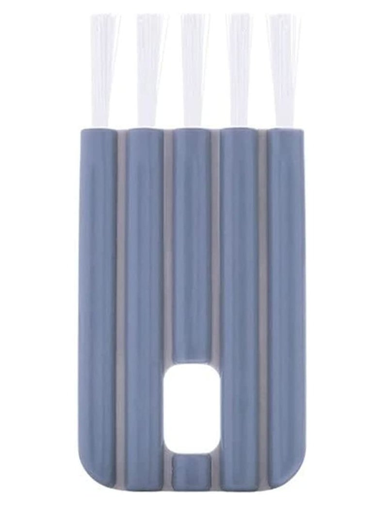 Cool Baby COOLBABY Multi-function Cup Lid Cleaning Brush Household Groove Crack Cleaner Soft Handle (Gray) - Image 1