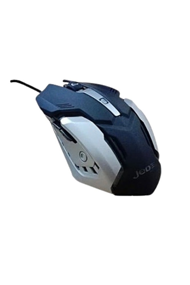 JeDEL GM910 Colorful Lighting LED Wired Optical Gaming Mouse - Image 2