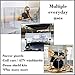 DistinctAndUnique Clear PVC Piano Style Living Hinge for 316 45mm 24 Inch 4 Pack No Screws or Glue Clear Plastic Hinges for Plexiglass Acrylic Glass Panels Aquarium Lid Hinge and DIY Use - Image 2