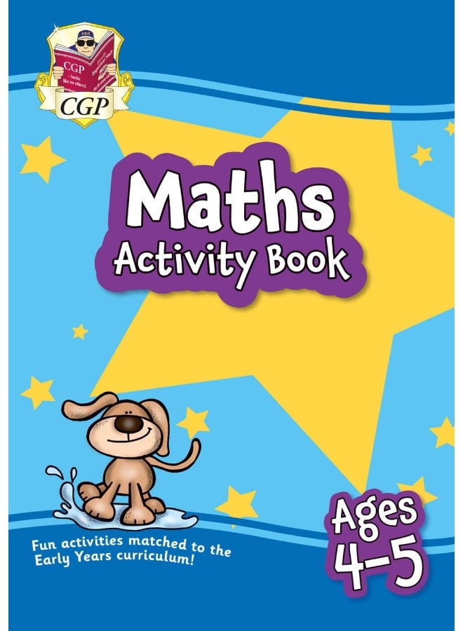 Maths Activity Book For Ages 4-5 (Reception): Perfect For Learning At Home - Image 1