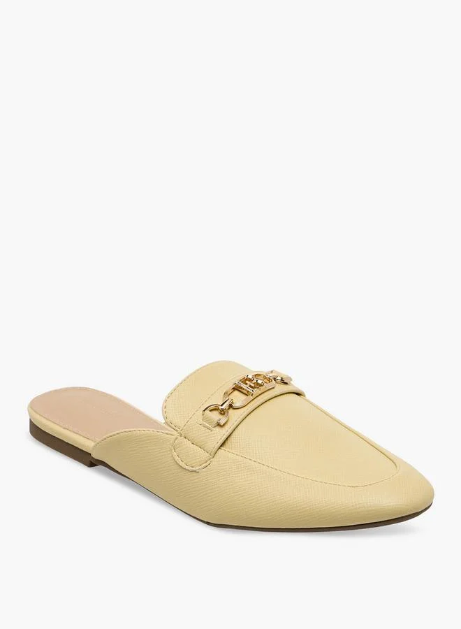 Women Metal Accent Mules 2