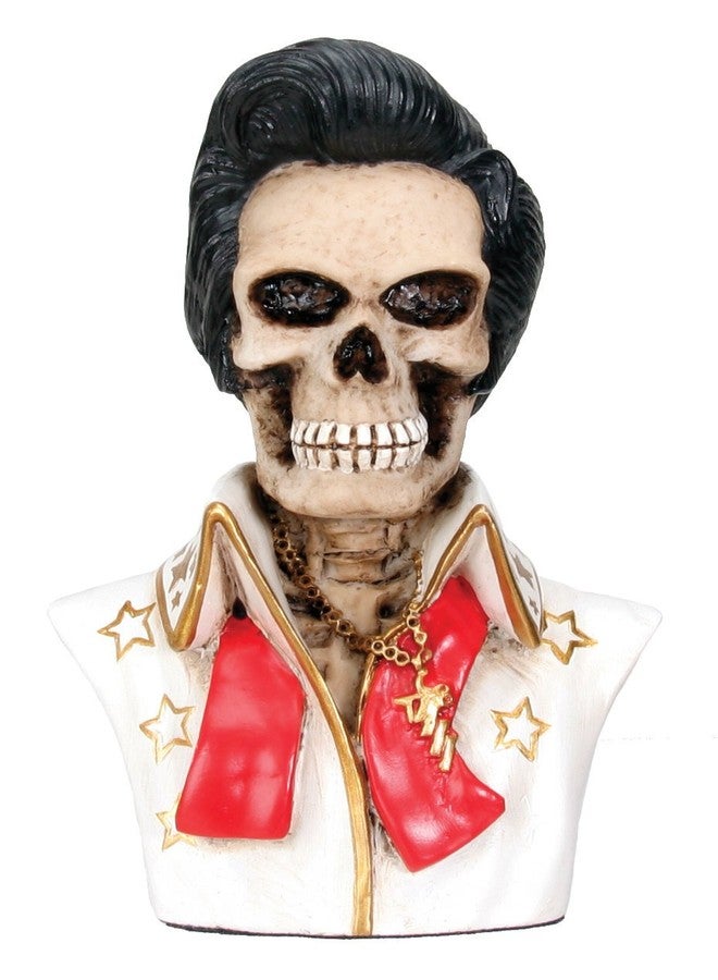 SUMMIT COLLECTION Elvis Collectible Skeleton Figurine - Image 1