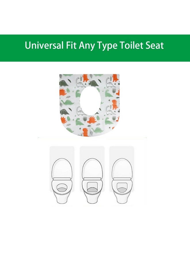 20 Pcs Toilet Seat Covers Disposable，Extra Large Waterproof Toilet Cover for Toddlers and Adults,The Pregnant，Individually Wrapped for Travel,Kids Potty Training - Image 2