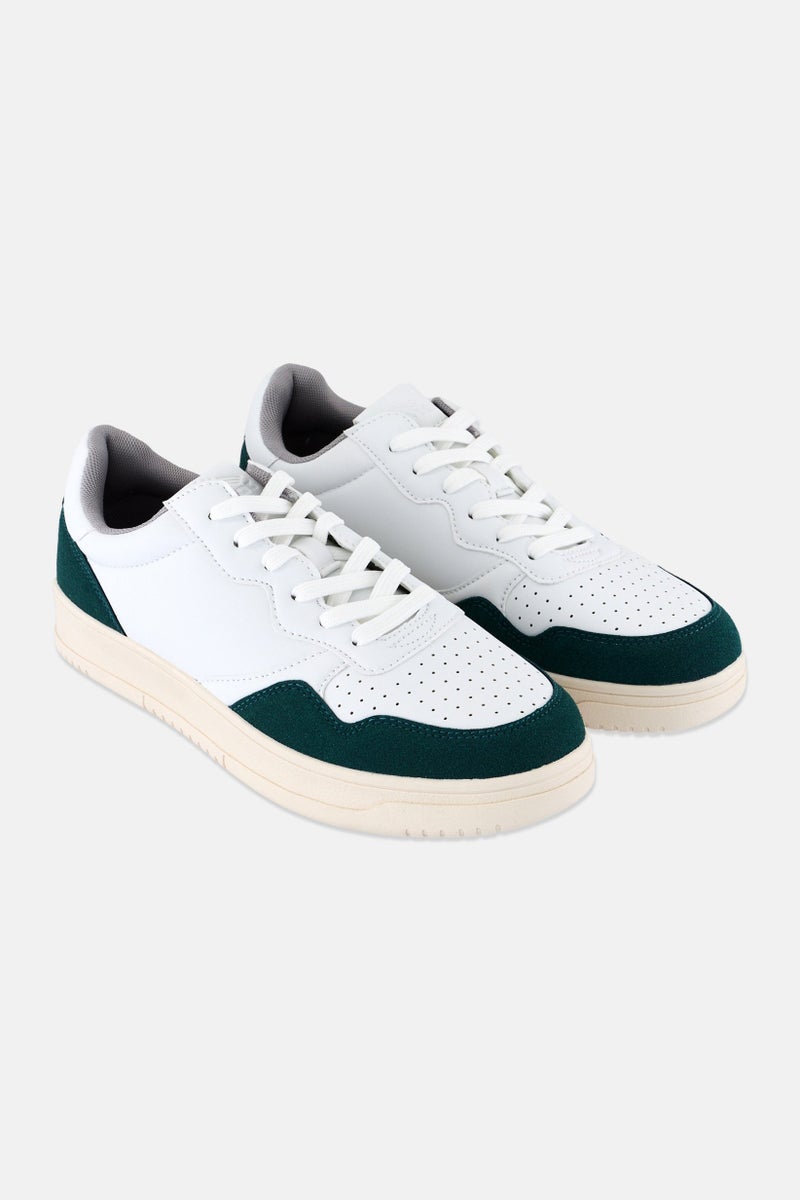 RBX Men Lace Up Outdoor Shoes, White - Image 1