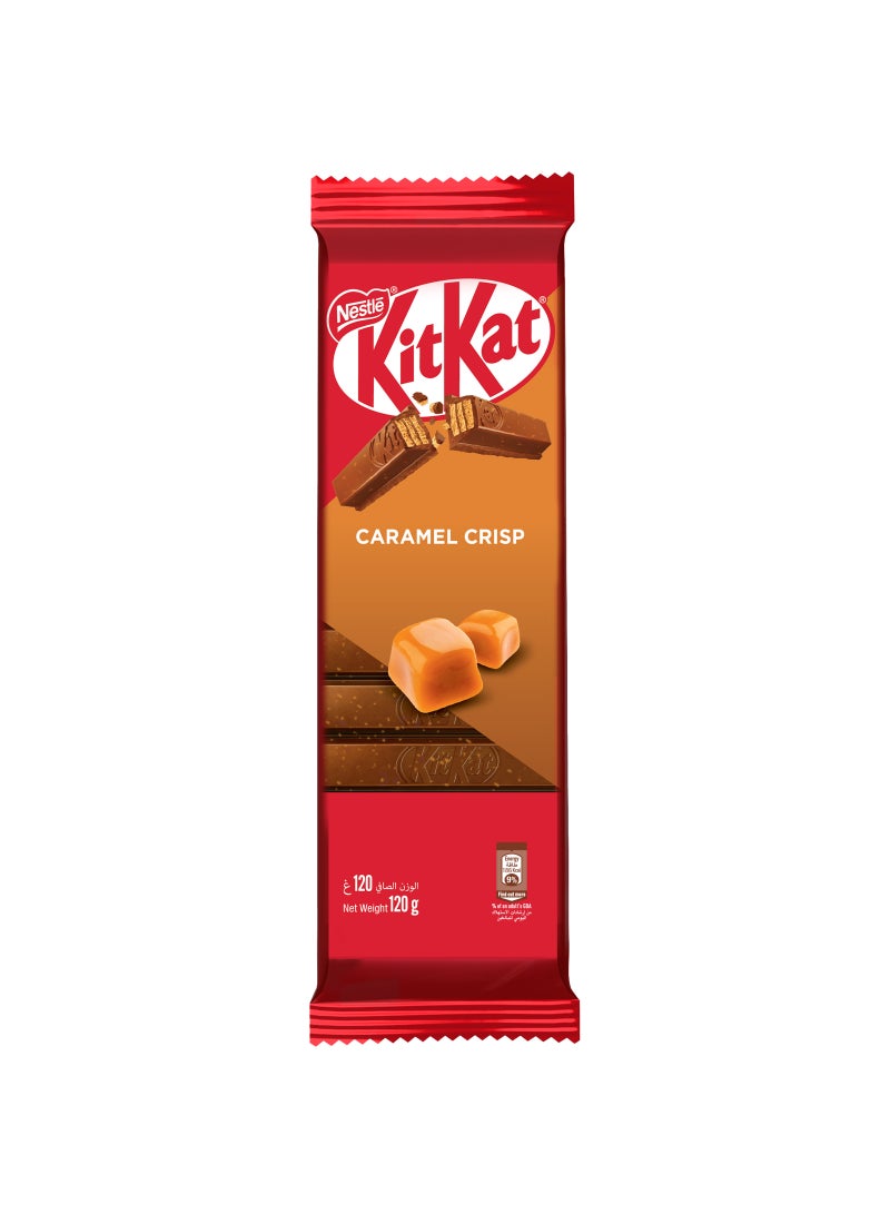 KitKat Caramel Crisp Chocolate Wafer Tablet 120g - Image 2