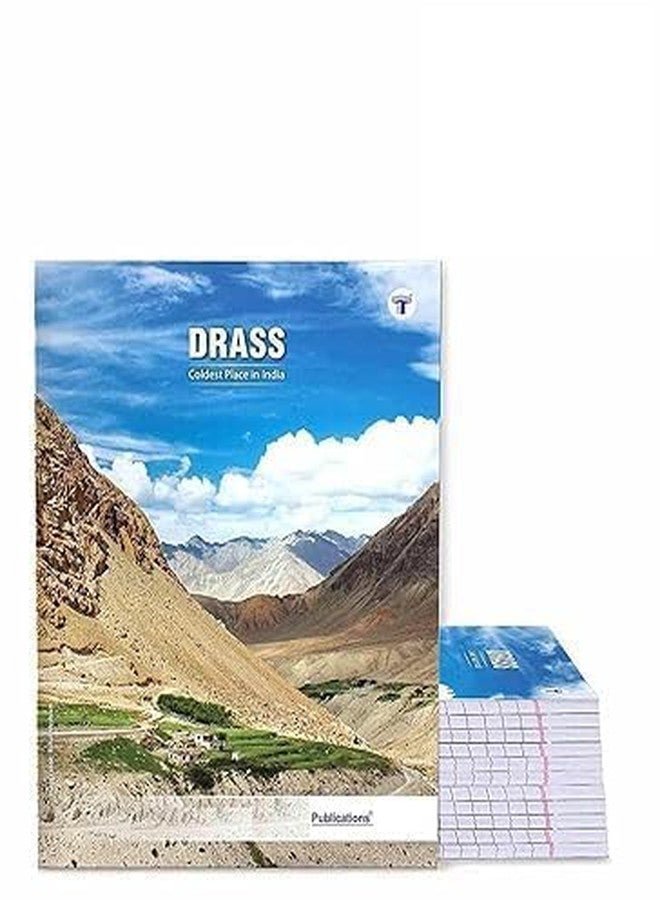 دفتر ملاحظات NS Bright بحجم A4 - مسطر بخط واحد (29 × 21 سم) | دفاتر مسطرة للكتابة | دفتر ملاحظات للطلاب | مجموعة من 3 دفاتر مع 5 أقلام حبر جاف مجانية للكتابة السلسة (300 صفحة) - Image 3