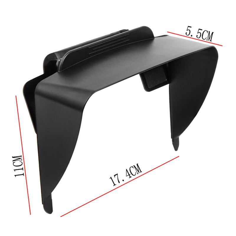 GPS Sun Shade Cover Car Navigation Visor Plus Flexible Visor Extension for 7 inch Navigation Accessories - Image 2