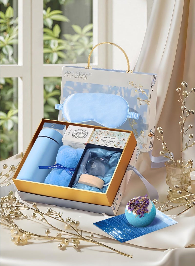 بيروي أطقم هدايا للسيدات، أطقم هدايا مثالية، هدايا فريدة للسيدات، هدايا للأمهات، الأخوات الصديقات الزوجات، الزميلات الزميلات المعلمات هدايا الممرضات للسيدات (طقم مكون من 10 قطع) - Image 2