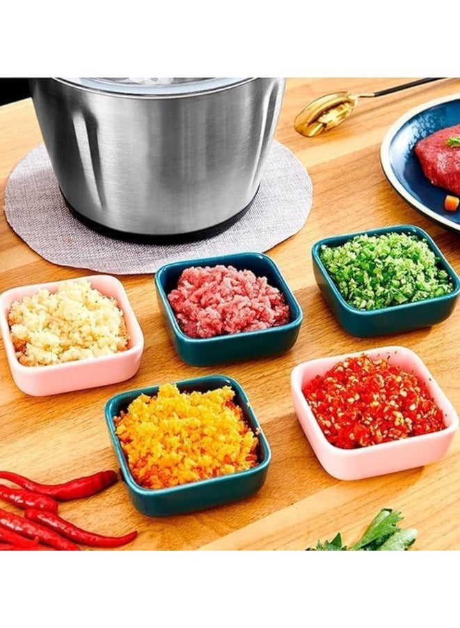 جروب تايجر كبه ومفرمه تفرم وتطحن لحمه خضروات وتواابل استانلس استيل 1000 وات 4 سلاح دورق الكبة من الفولاذ المقاوم للصدأ بسعة 3 لتر مزودة ب 3 سرعات من جروب تايجر فضي - Image 3