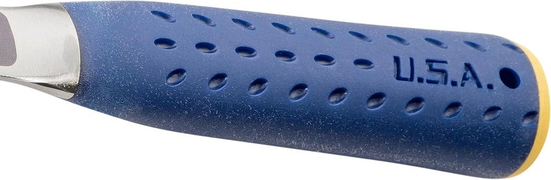 Estwing Bricklayer's/Mason's Hammer - 24 oz Masonary Tool with Forged Steel Construction & Shock Reduction Grip - E3-24BLC - Image 4