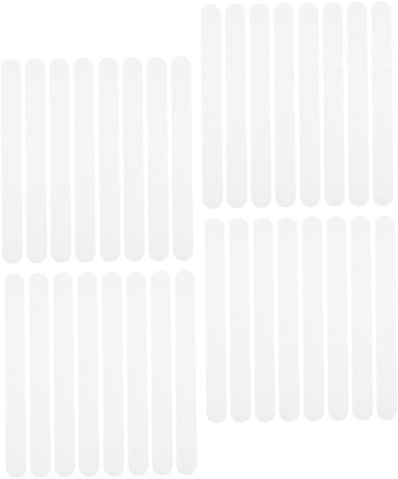 ABOOFAN 36pcs Bathtub Slip Strips Shower Non Slip Stickers Skid Step Stickers Shower Safety Adhesive Strips for Family - Image 1