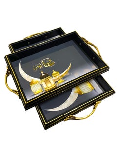 FIESTA 2 Piece Eid Ramadan Serving Tray Set  - Image 1