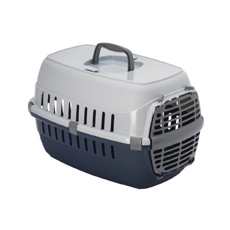 مودرينا صندوق نقل رود رنر للحيوانات الاليفة من موديرنا، أزرق، 48.5 × 32.3 × 30.3 سم