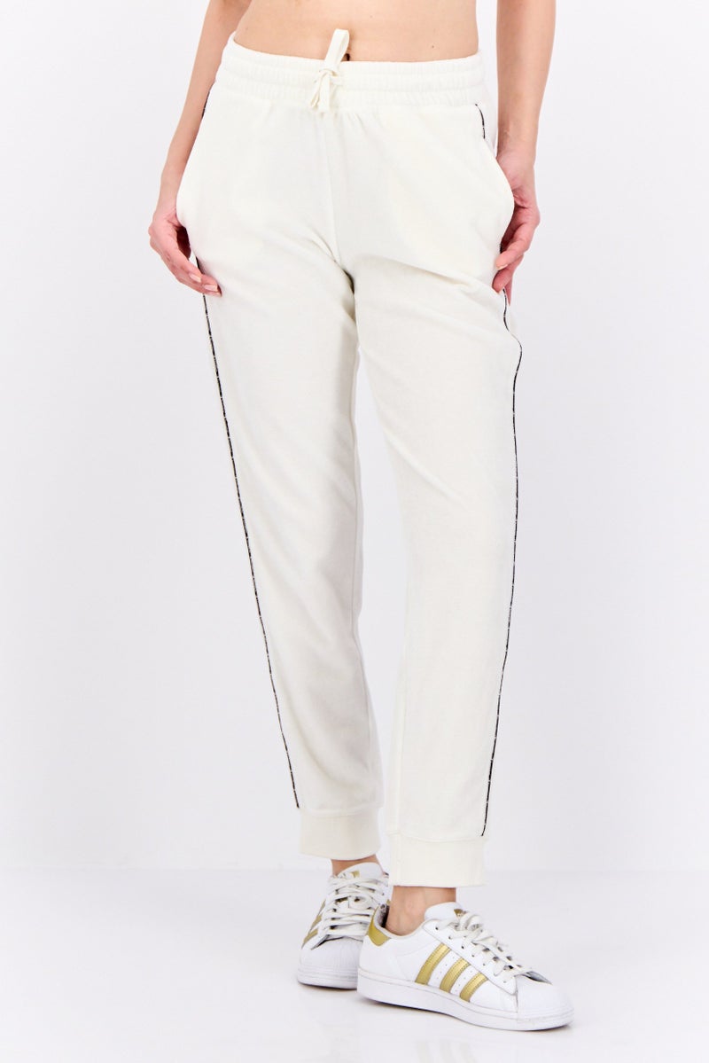 Champion Women Sportswear Fit Training Sweatpants, Cream - Image 1