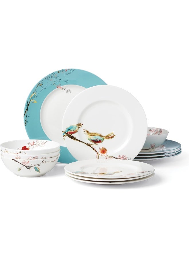Lenox 896843 Chirp 12Piece Dinnerware Set - Image 1