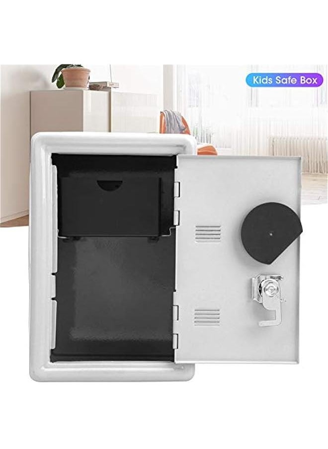 Generic - Kid's Bank Locker , Small Storage Box with Single Digit Combination Lock and Key, Mini Locker gy Bank with Pullable Change Storage Box for Kids Birthday Gift, - Image 1