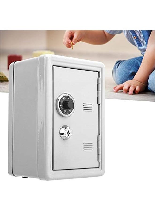 Generic - Kid's Bank Locker , Small Storage Box with Single Digit Combination Lock and Key, Mini Locker gy Bank with Pullable Change Storage Box for Kids Birthday Gift, - Image 1