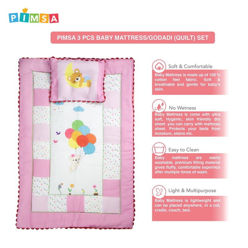 PIMSA Baby Quilt Godadi with Dry Sheet Ballon Print - Image 4