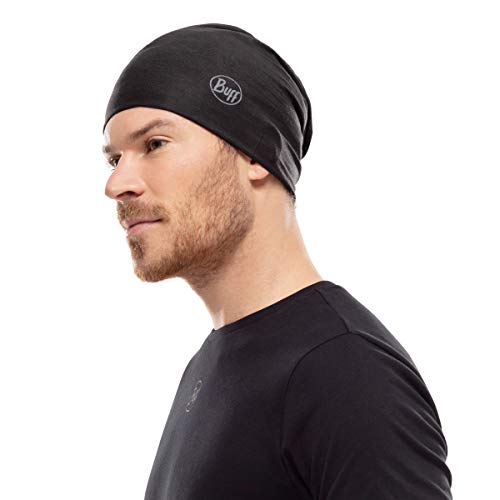 Buff CoolNet UV Half Neck Gaiter – UPF 50 Sun Protection, Breathable Recycled Polyester, Cooling Face Mask & Headwear, Polygiene & HeiQ Fresh Tech, Quick Dry, Solid & Patterned, Adult Size - Black - Image 2