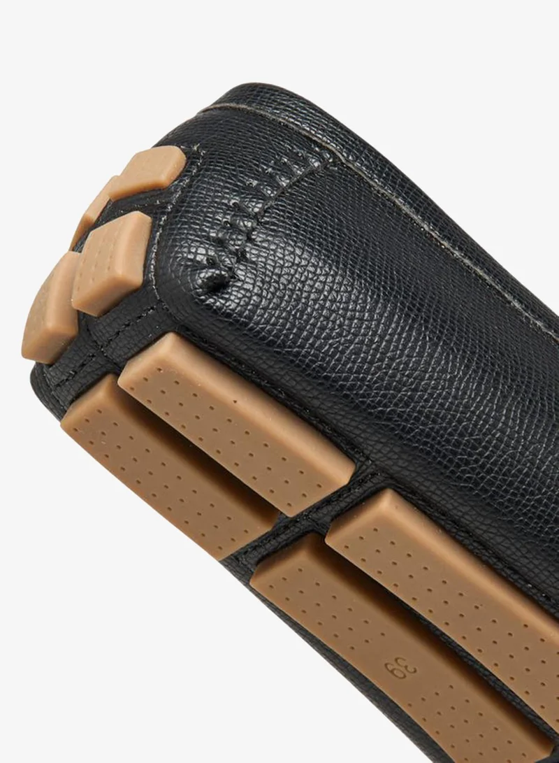 Le Confort BLACK Bow Accent Moccasins for Women | Best Price UAE