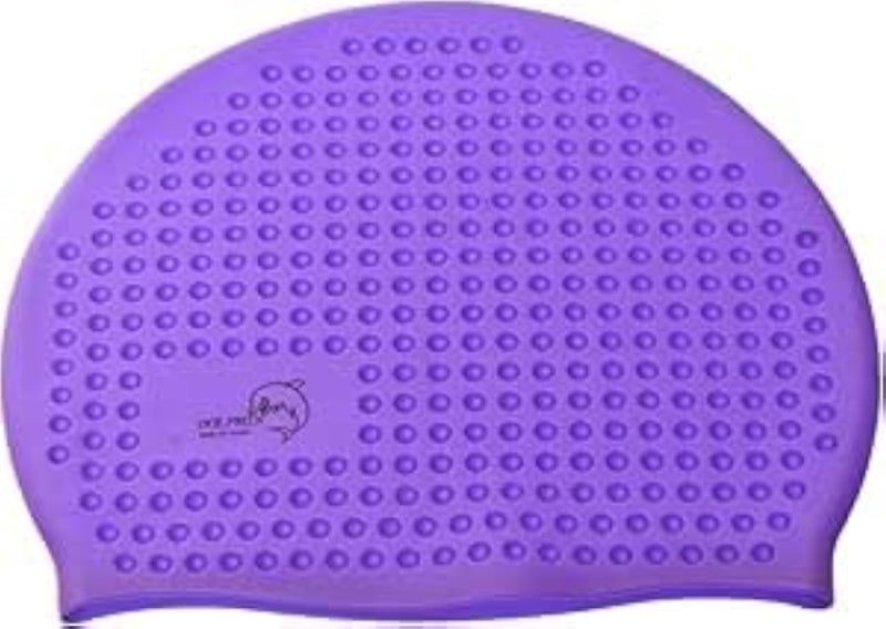 Silicone Bubble Swimming Cap