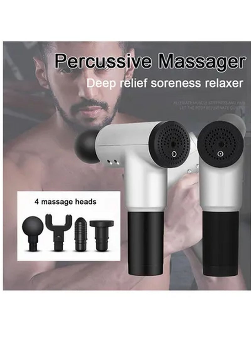 Rabos 6-Gear Electric Deep Tissue Percussion Massager Muscle Vibrating Relaxing Tool 1.506kg - Image 3