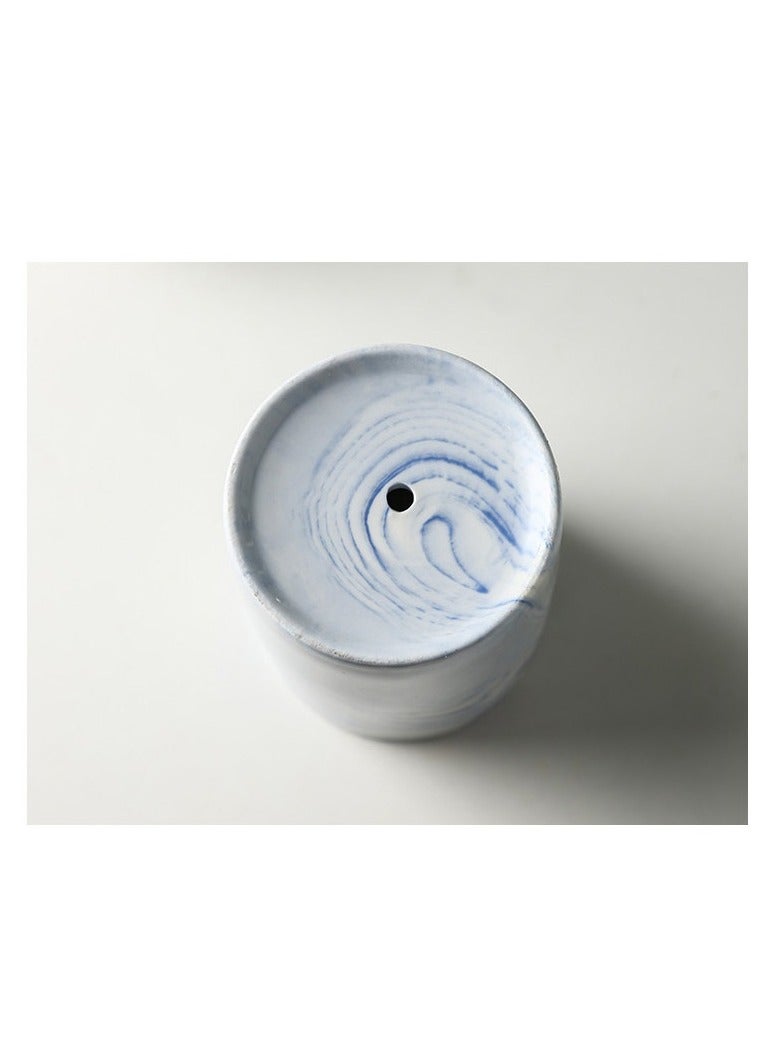 Y&D Handheld Little Vase Creative Iron Art Dry Flower Vase Tabletop Ceramic Bow Knot Succulent Flower Pot Decoration  - Image 2