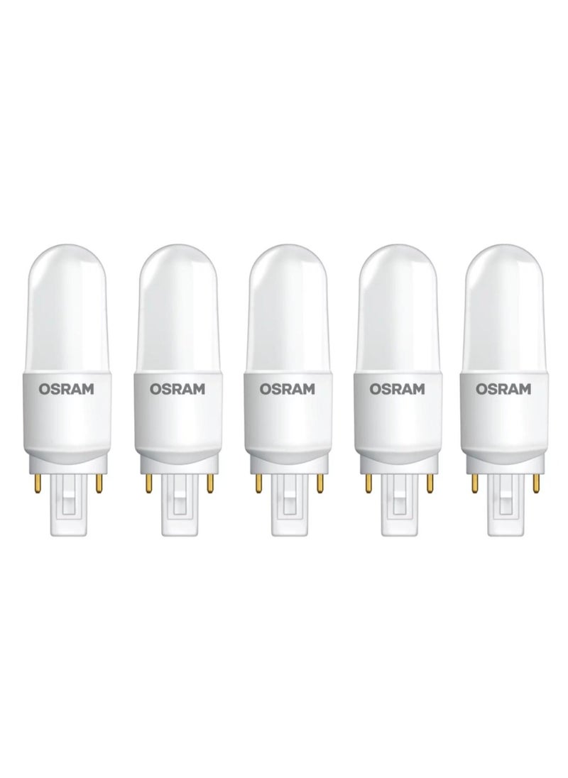 Osram Osram Led Stick 12Watts 865 G24D, 6500k Day Light - Pack of 5  - Image 1