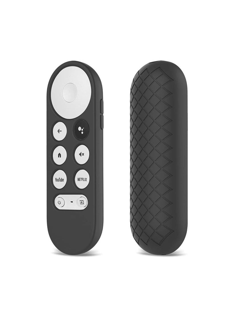 Y&D Silicone Case for Chromecast with Google TV 2020 Voice Remote, mart Shockproof Cover Accessories, Skin-Friendly Protective Washable Loop  - Image 1