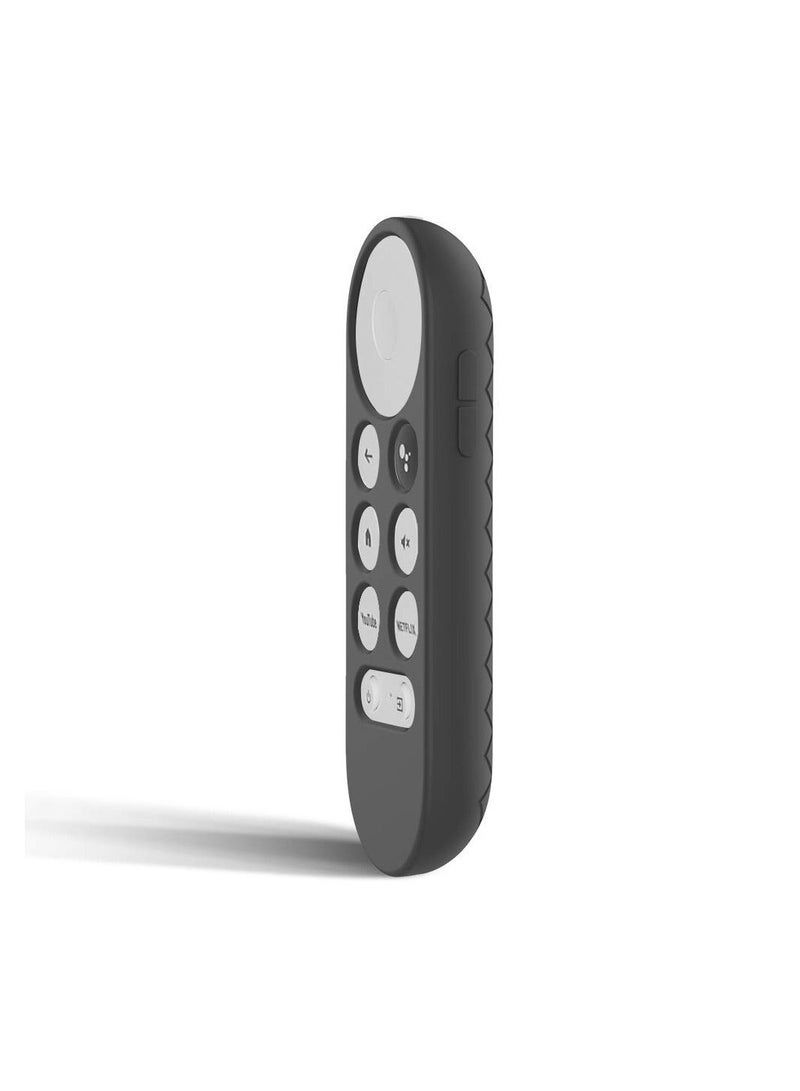 Y&D Silicone Case for Chromecast with Google TV 2020 Voice Remote, mart Shockproof Cover Accessories, Skin-Friendly Protective Washable Loop  - Image 2